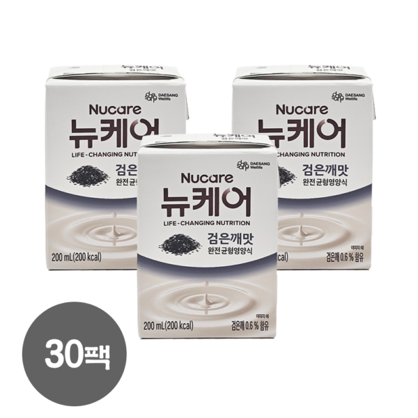 뉴케어 검은깨맛 200ml 30팩 빨대형